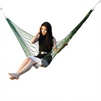 Hamac en nylon épais Toppeak pour l'extérieur, filet de balançoire unisexe pour 1 personne, camping, randonnée, portable, durable, capacité de 200 kg, 30-39 pieds