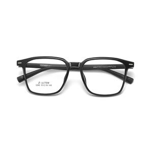 Monturas de gafas Ezor Rectangle Tr90, 11 g, ligeras, unisex, montura completa, antideslizantes, para uso diario - Product Image 3