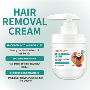 <span class=keywords><strong>Crema</strong></span> <span class=keywords><strong>Depilatoria</strong></span> de 100g para Todo Tipo de Piel, Efectiva, Indolora e Impecable para Brazos, Piernas, Pecho y Área Púbica - Product Image 1