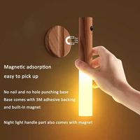 Veilleuse automatique à détecteur de mouvement rechargeable, lumière murale LED à 3 modes, lumière à induction corporelle pour chambre à coucher, salle de bain, couloir