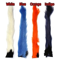 Serat Rambut Kiptails Calf Tail, Dry Flies Royal Wulff, Parachute Posts, Bahan Pembuatan Jig, Material untuk Mengikat Umpan Pancing