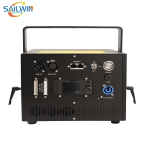 Luz Láser de Escenario RGB de Alta Potencia de 10W y 20KPPS, Animación a Todo Color, Luces de Escenario para DJ para Fiestas con ILDA, <span class=keywords><strong>Precio</strong></span> de Fábrica - Product Image 3