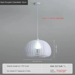 โคมไฟระย้าอะคริลิค LED สีขาวสำหรับแขวนไฟข้างเตียงห้องนอนห้องอาหารสำหรับติดเพดานบ้านโคมระย้าทันสมัยสวยงาม - Product Image 4