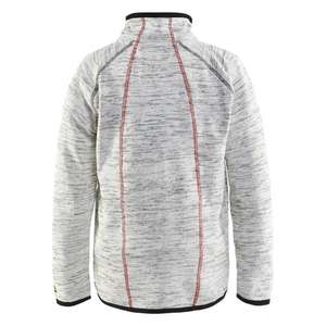 BLAKLADER - 919021199056134/140 Veste tricotée enfant Gris chiné/rouge-EAN 7330509609149 WORK JACKETS - Product Image 3