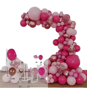Set di palloncini per la decorazione della casa per la vendita calda Set di palloncini per eventi di apertura di nozze