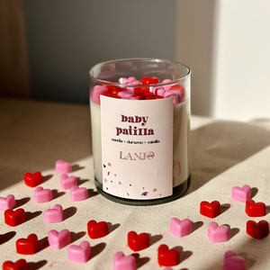 Velas Aromáticas de Cera de Soya LANJO Novelties, Personalizadas para el Día de San Valentín, Románticas con Corazones, para Recuerdo de Boda - Product Image 5