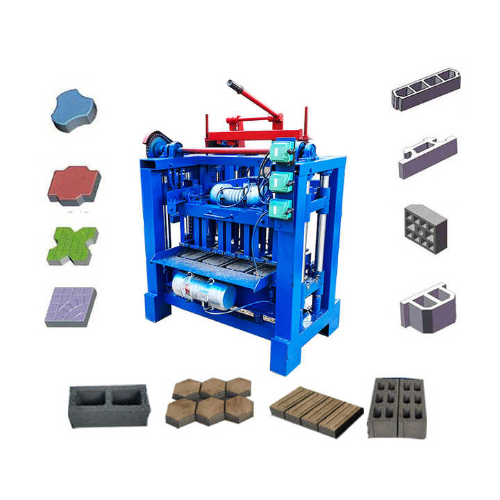 Manual Brick Making Machine Brick Production Line Mud Brick Making