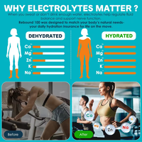 Boisson Électrolytique Hydratante OEM, Boisson Nutritionnelle Électrolytique, 6 Électrolytes Essentiels, Mélange de Poudre Électrolytique en Gros