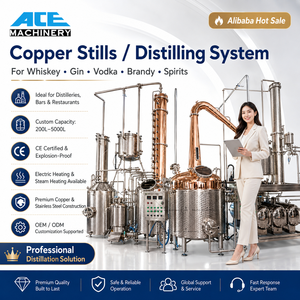 Distillateur d'<span class=keywords><strong>alcool</strong></span> professionnel Ace 300L 500L 1000L - Machine à vodka <span class=keywords><strong>de</strong></span> pomme <span class=keywords><strong>de</strong></span> terre pour équipement <span class=keywords><strong>de</strong></span> distillerie commerciale - Product Image 2