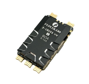 Flycolor X-cross HV2 80A Blheli_32 5-12S 1200 ESC แบบไม่มีแปรงถ่าน สำหรับรถแข่ง RC โดรน RC อะไหล่ควอดคอปเตอร์ - Product Image 2