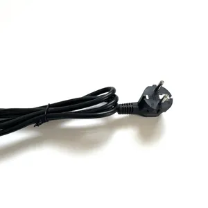 Custom EU VED 3A 10A 15A 16A 240V 220V 250V 5FT 6FT 2Prong 3Prong Schuko Outdoor Extension Power Cord Cable To IEC C7 C13 C14