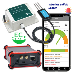 Système de capteur d'humidité du sol 4-20mA Lorawan sans fil pour l'agriculture, sortie de signal numérique, capteur EC du sol sans fil - Product Image 2