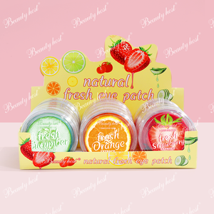 Patchs pour les yeux en coton végétalien à l'extrait de fruits frais et au collagène, pour les cernes, anti-gonflements et anti-rides, tous types de peau, logo personnalisé - Product Image 3