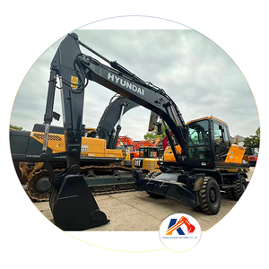 Promotion : Excavatrice sur pneus Hyundai 210-9, 210-7, 210W-9, 210W-7, 220LC-9s, 210 – Matériel de construction d'occasion d'origine coréenne - Product Image 1