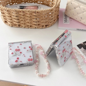 เคสโทรศัพท์กันกระแทกใสลายดอกทิวลิปสไตล์สาวหวาน สำหรับ Samsung <span class=keywords><strong>Z</strong></span> <span class=keywords><strong>Flip</strong></span> 8 7 6 5 <span class=keywords><strong>4</strong></span> 3 เหมาะสำหรับใช้งานประจำวัน <span class=keywords><strong>พับ</strong></span>เก็บ<span class=keywords><strong>ได้</strong></span> ป้องกันอย่างดี - Product Image 2