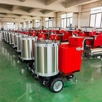 Machine de marquage routier thermoplastique à poussée manuelle pour la traçage des lignes de chaussée sur autoroutes et parkings