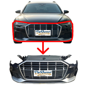 Offerta a Tempo Limitato: Per <span class=keywords><strong>Audi</strong></span> <span class=keywords><strong>A6</strong></span> Allroad - Paraurti Anteriore, Fari a LED, Griglia, Radiatore, Prese d'Aria, Parafanghi - Montaggio Preciso, Stabile - Product Image 1