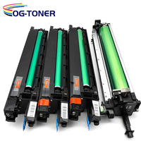 Cartouche de tambour compatible IU711 pour Konica Minolta Bizhub C654/C654e/C754/C754e Kit d'unité de toner couleur CMY complet