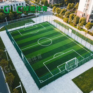 GLC GLC--B01 <span class=keywords><strong>Cage</strong></span> de <span class=keywords><strong>football</strong></span> panoramique 5x5 en acier galvanisé durable, épaisseur 5,0 mm, équipement de terrain de sport étanche - Product Image 3