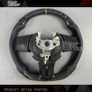 Volant personnalisé en fibre de carbone pour <span class=keywords><strong>Ford</strong></span> <span class=keywords><strong>Mustang</strong></span> S197 Série 2005-2014 5.0L <span class=keywords><strong>GT</strong></span> GT500 GT500KR Shelby Coupé - Product Image 5