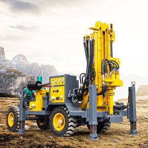 Machine de forage de puits d'eau pneumatique à chenilles Hengwang, de 100 m à 600 m, équipement de forage de puits, application de forage de roche avec utilisation de carottage - Product Image 3