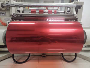 <span class=keywords><strong>Película</strong></span> BOPET <span class=keywords><strong>roja</strong></span> vibrante-Reflectante-<span class=keywords><strong>Película</strong></span> de poliéster opcional para etiquetas de advertencia - Product Image 1