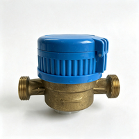 Compteur d'eau à cadran sec en laiton à buse unique ISO4064 Classe B avec blindage anti-magnétique pour usage résidentiel