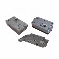 Couvercle de pompe de compresseur d'air à Double culasse de camion robuste HOWO SINOTRUK modèle VG1093130001 pièces de moteur VG1560130080-6