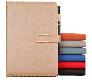 Encuadernación térmica A5 <span class=keywords><strong>A6</strong></span> Cuaderno de cuero PU de tapa dura Logotipo personalizado Diario Cierre magnético 70G Papel a granel Venta al por mayor Regalo Papelería - Product Image 6
