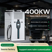 OEM ODM 480kW 360kW Pengisi Daya EV Cepat DC Berpendingin Cairan GBT CCS2 Dual Gun OCPP 1.6 Level 3 Supercharger Truk Komersial CE ETL