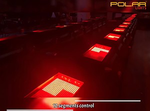Polarlights 960pcs * 0.5W không thấm nước RGB LED Strobe ánh sáng LED Strobe ánh sáng sân khấu cho sân khấu ngoài trời hiển thị tổ chức sự kiện - Product Image 5