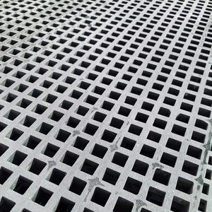 프리미엄 품질 30*30mm 38*38mm 유리 섬유 격자 플랫폼 <span class=keywords><strong>FRP</strong></span> 성형 세차 바닥 산책로 그릴 - Product Image 6