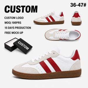 Zapatillas Unisex Vintage de Caña Baja con Detalles de Gamuza, Cordones, Casuales, Antideslizantes, Suela Plana, Suaves, Transpirables, de Primavera, a la Moda - Product Image 5