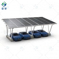 Soportes para Carport Solar de Acero Galvanizado en Caliente Anticorrosión con Garantía de 25 Años para Uso Comercial