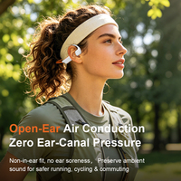 Nouveaux écouteurs sportifs à conduction aérienne, oreillettes ouvertes IPX5, casques tour de cou BT6.0 sans fil pour la course à pied