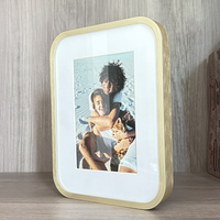 Cadre de miroir rectangulaire en aluminium Lanjiang AL-250 de 20 mm, moderne et minimaliste, à poser sur le bureau ou à fixer au mur – Vente chaude directe fabricant
