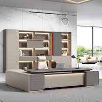 Mobilier de Bureau : Bureau de Direction, Table de Bureau Exécutive, Bureau de PDG de Luxe
