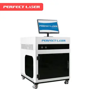 Mesin ukiran kaca dalam Laser sempurna, gantungan kunci hadiah ukiran laser dalam foto kristal 3D pola indah