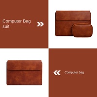 Prêt à expédier PU tablette étui pour ordinateur portable pour MoKo Macbook sac Microsoft nouvelle Surface Pro 2017 / Pro 4 / Pro 3 12 pouces