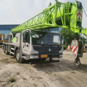 90% mới được sử dụng ban đầu không được tân trang lại sử dụng xe tải cẩu zoomlion 25ton 2020 năm sử dụng cần cẩu xe tải cũ - Product Image 1