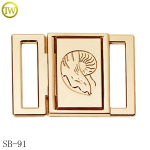 Tùy Chỉnh Đồ Bơi Phụ Kiện Kim Loại Vàng Khóa Khắc Logo Mang Nhãn Hiệu Thanh Trượt Móc Cho Bộ Bikini - Product Image 6