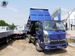 Foton Aoling Gebrauchter Diesel 10-Tonnen-Mini-Kipper 6-Rad 4x2 Muldenkipper mit Weichai-Motor Linkslenker - Product Image 1