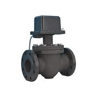 Katup Kontrol Meter Gas |   Katup Penutup Otomatis Flow Meter Sambungan Flens Aluminium OEM Dapat Disesuaikan 1-1.6 Flow HDF-20