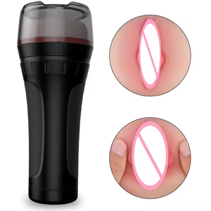 Weiches Silikon Sexspielzeug <span class=keywords><strong>Masturbation</strong></span> Cup Männlicher Penis Massage gerät Mastur bator für Mann - Product Image 1