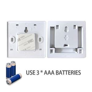 Battery Powered Motion <b>Sensor</b> <b>LED</b> Night <b>Light</b> Wall Mount Auto ON/OFF Lamp for Closet Stair Bathroom - Product Image 6