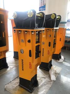 SOOSAN Hydraulic Breaker Model SB50 Box Silence Type demolition hammer with 100mm chisels and warranty for <b>quarry</b> and mining - Product Image 5