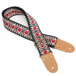 Correa de <span class=keywords><strong>Guitarra</strong></span> Profesional Tejida en Color Cobre para <span class=keywords><strong>Guitarra</strong></span> Eléctrica - Product Image 6