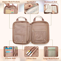 Housse de livre personnalisée, sacs pour Bible d'église, fentes de protection pour stylos, étui de transport pour livre, sac à bandoulière, sac fourre-tout portable, housse de sac pour Bible