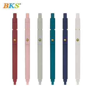 1.0毫米蓝黑色细尖中性笔高端系列书写流畅可爱塑料促销办公学习用品定制徽标 - Product Image 6