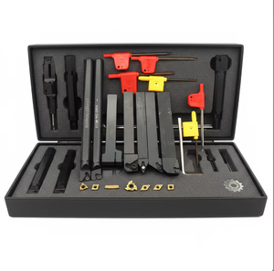 Juego de 7 Portaherramientas de Torneado Indexables para Torno, Vástago de 12mm, Barras de Mandrinar SCLCR <span class=keywords><strong>SER</strong></span> SNR, Llaves, Recubrimiento DLC, Grado ISO, OEM, para Torno CNC - Product Image 5